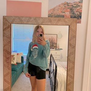 christmas bike long sleeved tee